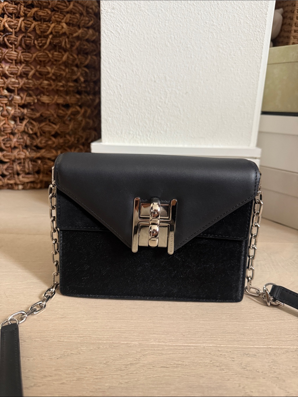 Henri Bendel Black Purse